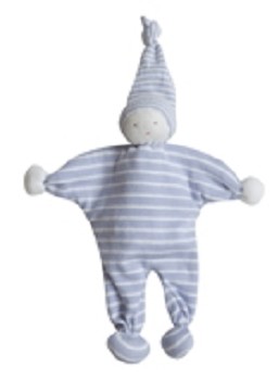 ecoknuffel biologisch katoen, lavendelblauw
